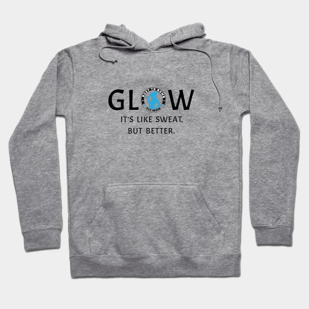 Glow Hoodie by Busy To Bomb Fit Mom